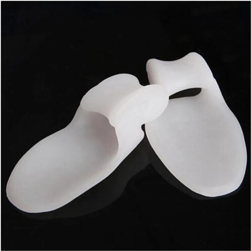 1 Pair Fashion Gel Silicone Bunion Corrector Big Toe Separators Straightener Spreader Foot Care Tool Hallux Valgus Massager