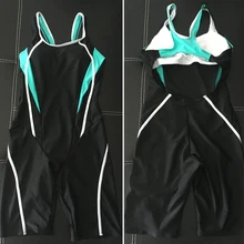 Профессиональный гонок по колено цельный купальник женский Триатлон цельный костюм купальник в европейском стиле