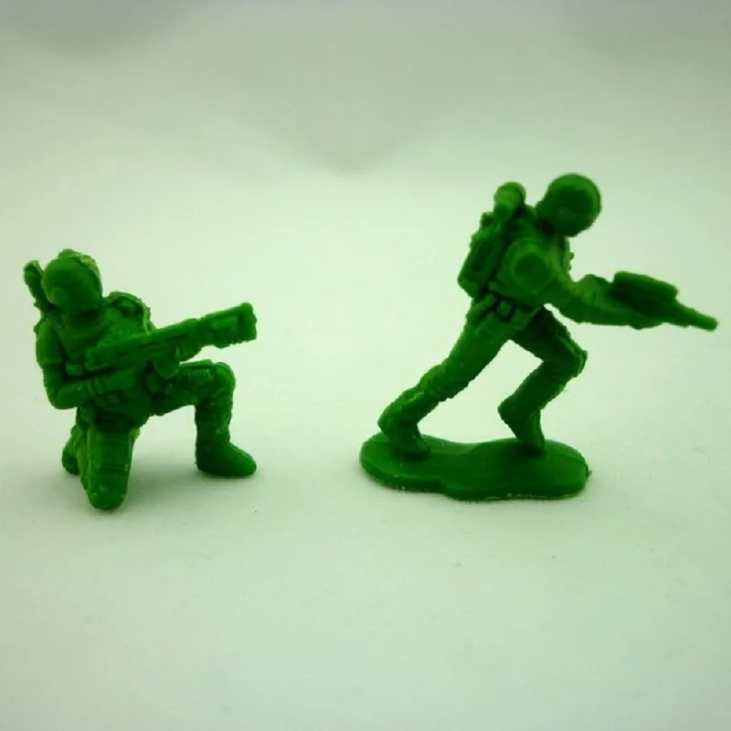 

5pcs/lot PVC Soldier Figures Military Series Simulation World War Green Soldier Size 2cm-3cm Toy Capsule Toys For Children Gift
