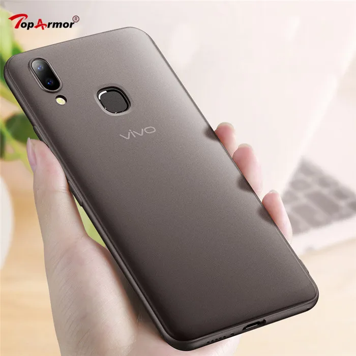Матовый Мягкий ТПУ силиконовый матовый чехол для Vivo X9 s X20 Plus X21 i X23 NEX Y51 Y53 Y55 Y67 Y69 Y75