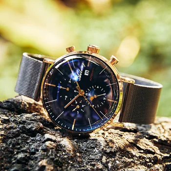 AILANG Design Brand Automatic Watch Men Mechanical Diver Watches Men's Diesel Watch SSS Minimalist watches mens 2021 Minimalism 1