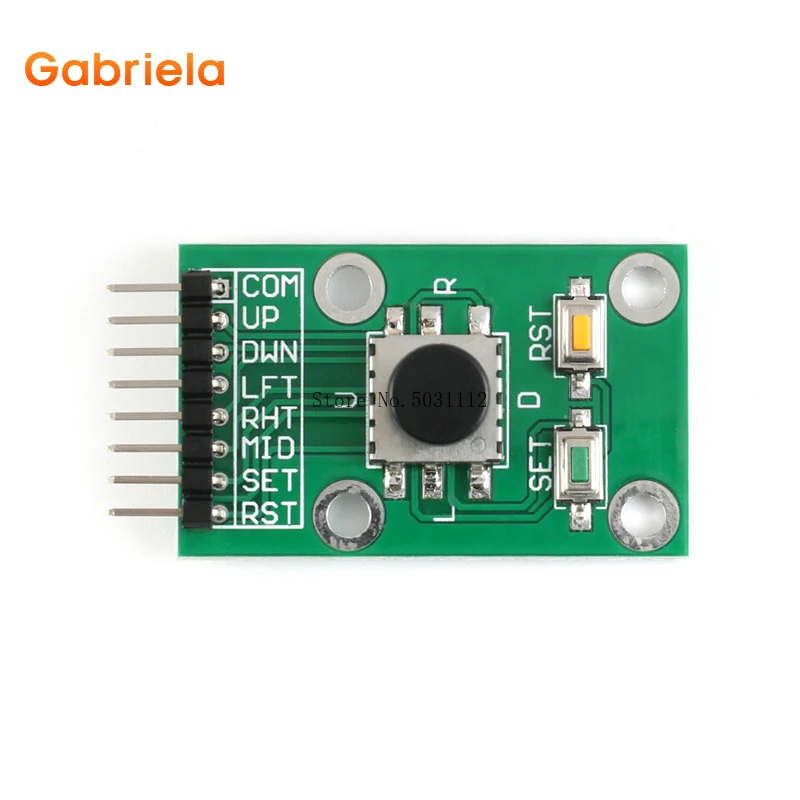 

5 Direction Navigation Button Switch Module for MCU AVR Game 5D Rocker Joystick Independent Keyboard for Arduino Joystick Module
