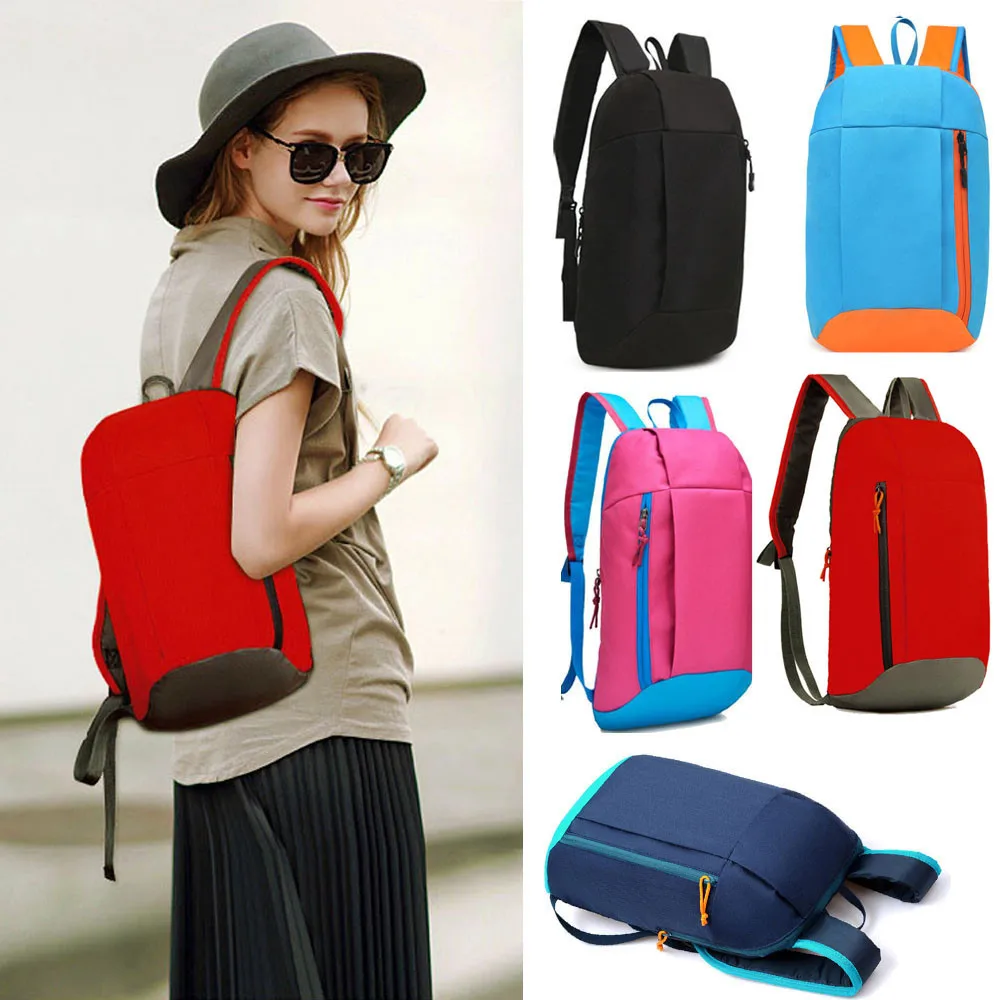 Lightweight Canvas Foldable Backpack Waterproof Backpack Folding Bag Portable Pack for Women Men Travel Hand Bag Top Quality#06