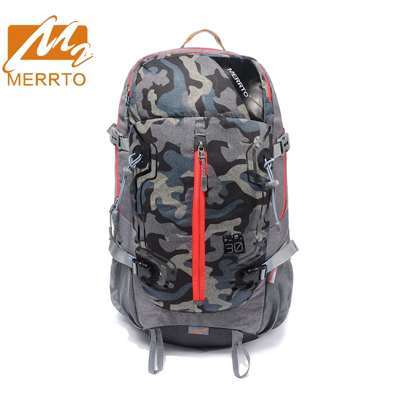 

2018 Merrto 30L Outdoor Hiking Backpack For Women&Men Waterproof Light Weight Sports Bags Travel Backpacks Free Shipping 19832