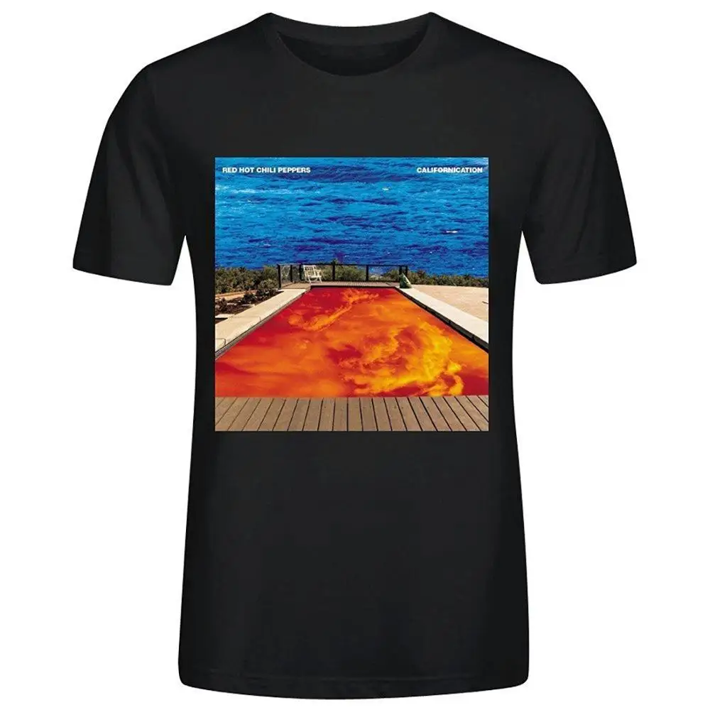 T Shirt O Neck Design Short Sleeve Red Hot Chili Peppers Californication Vintage T Shirts For