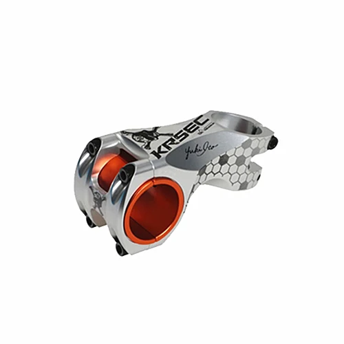 Superlight CNC MTB велосипедный стержень для XC/AM-17 градусов 35 мм(31,8 мм)* 60 мм 156 г - Цвет: Silver Skull design