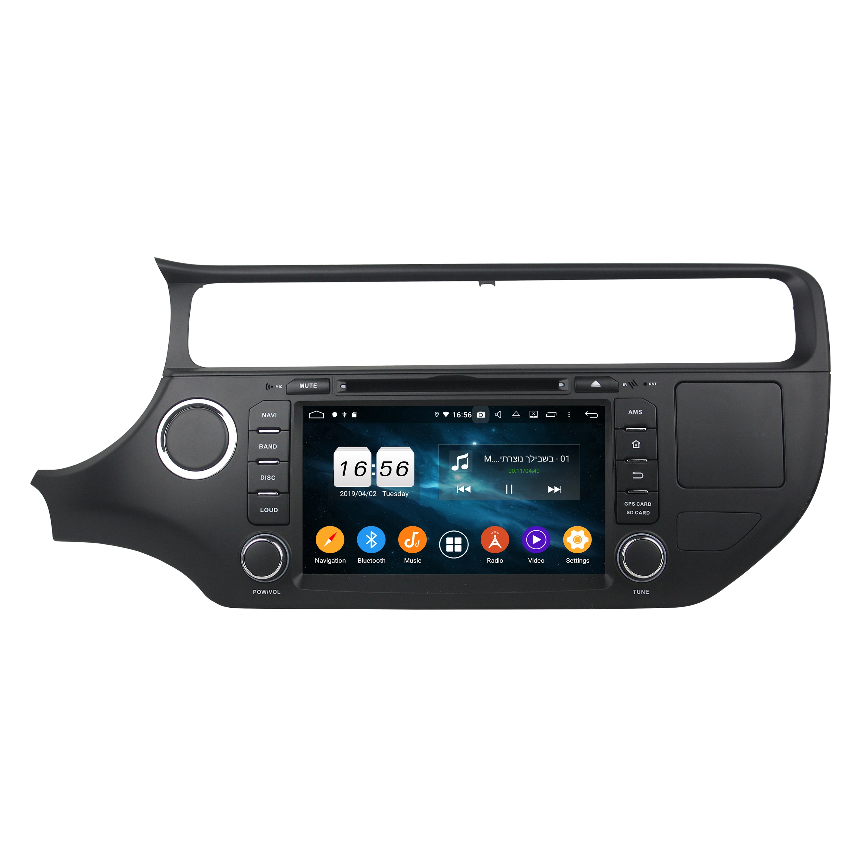Discount DSP IPS Android 9.0 Octa Core 2 din 8" Car DVD GPS for Kia K3 Rio 2015 Radio 4GB RAM Bluetooth 4.2 WIFI 32GB ROM USB DVR 0