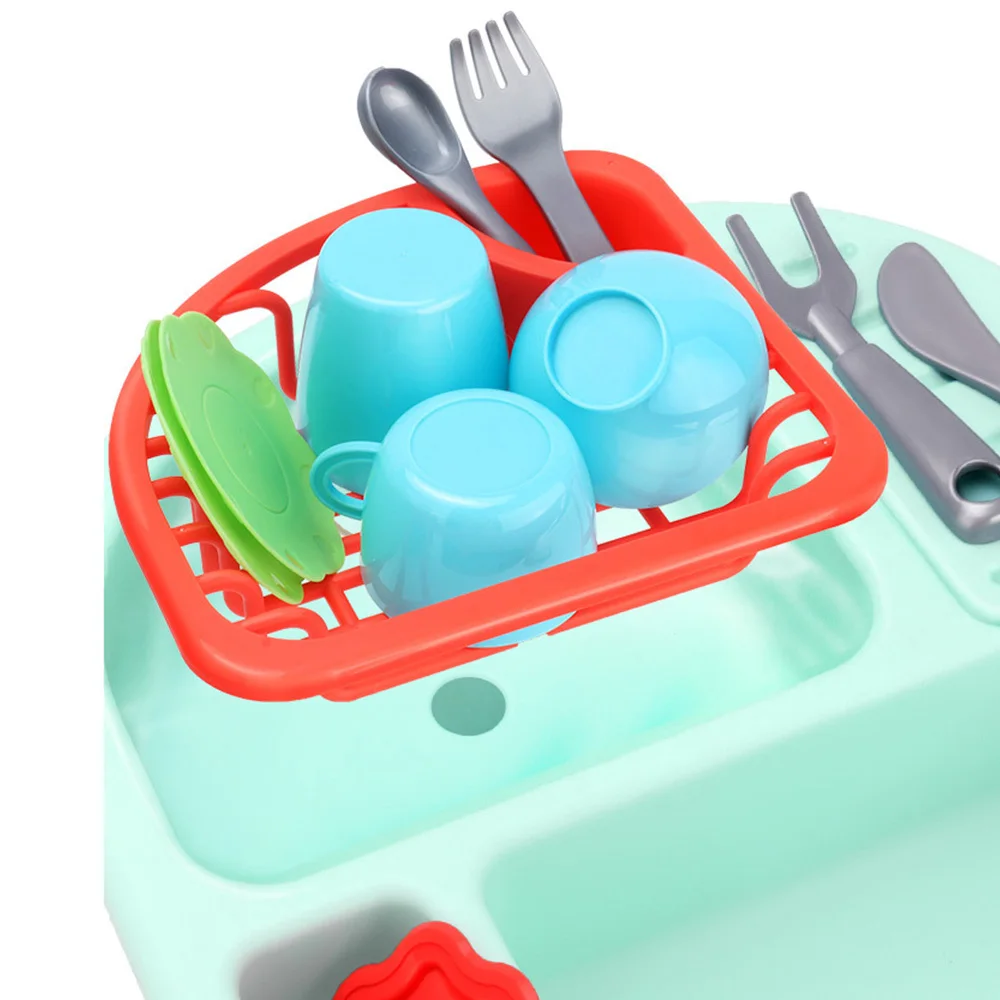 Моделирование кухня игра игрушки дети пластиковые посудомоечные машины игрушки Ролевые кухонные игрушки набор посудомоечная машина раковина игрушка для раннего развития