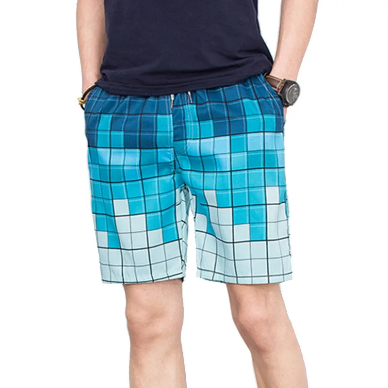 SHUJIN Torridity шорты мужские модные быстросохнущие пляжные шорты с принтом повседневные шорты с завязками доска для фитнеса шорты размера плюс - Цвет: c4