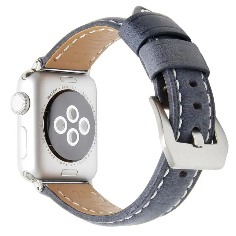 Carprie кожаный ремешок сменный ремешок для часов Apple Watch 38 мм Горячий 17Dec04 Прямая поставка F