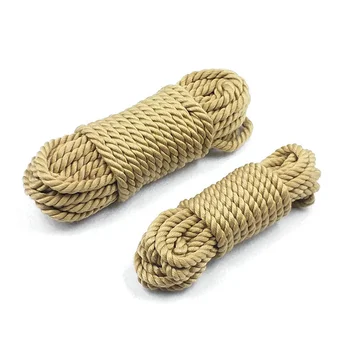 BDSM Sex Toys Cotton Rope Bondage Handcuff Foot Ankle Chain Cord Guiding Adult Products Flirting for Men Woman Cosplay Game 1