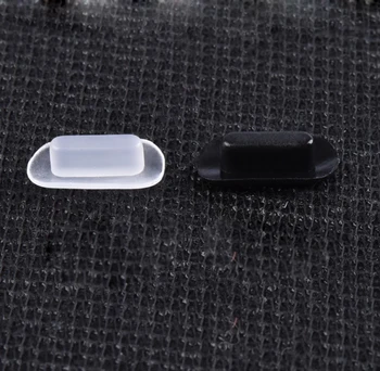 

For iPhone 7, 8 Plus, X/XS / XR/Xs Max USB Port Cover Case Soft Silicon Anti Dust Plug-[2 Packs]+ Free Plug Storage Cord Holder