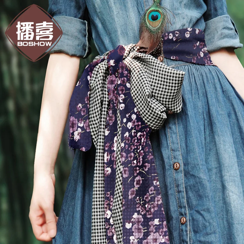 Free Shipping 2020 Bohemian Long Maxi Denim