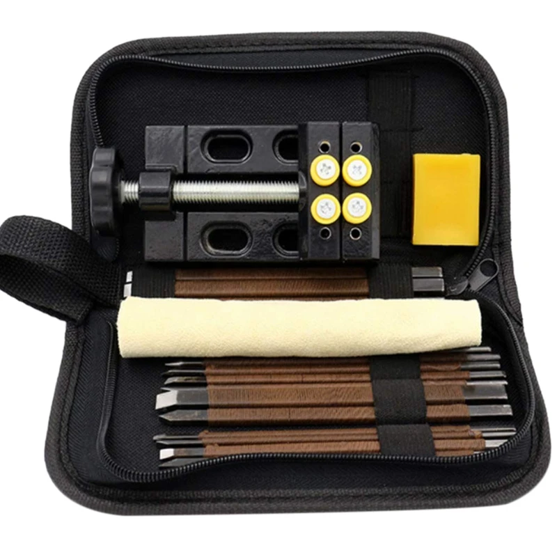 

New-Carving Chisel Set,Soapstone Chisels Carving Set,14 Pcs Manganese Steel Stone Carving Knives,Carving Stone Carving Jade Ca