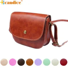 Best Gift Hcandice New Fashion Retro Women Messenger Bags Chain Shoulder Bag Leather Crossbody New drop ship bea6613