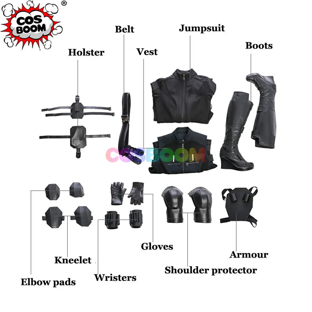 Avengers infinity war black widow costume06