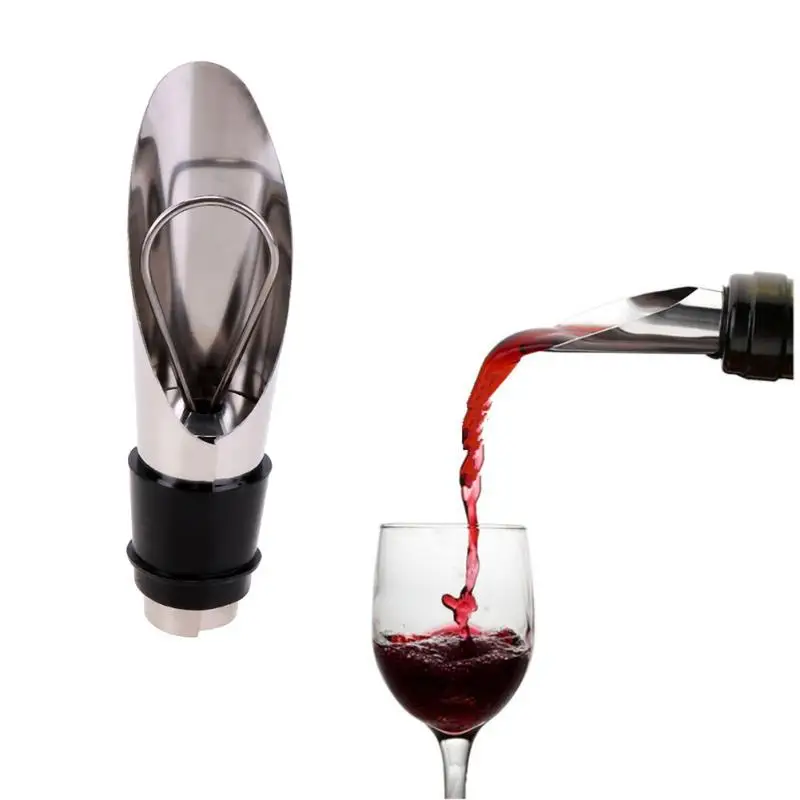 Нержавеющая сталь 2 в 1 пробка для вина красное вино инструмент для разлива бутылки вина пробки Лейка для вина бутылки Pourers