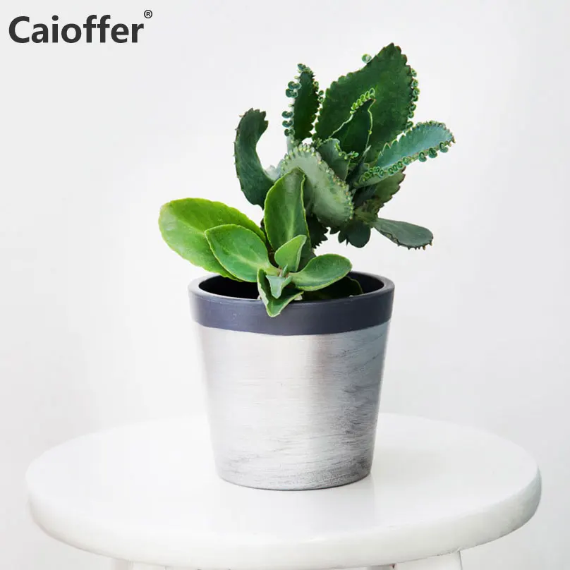 

Caioffer Northern Europe Modern Mini Ceramic Pots Planters For Succulent Plants Flower Bonsai Combination Of Geometry And Lines