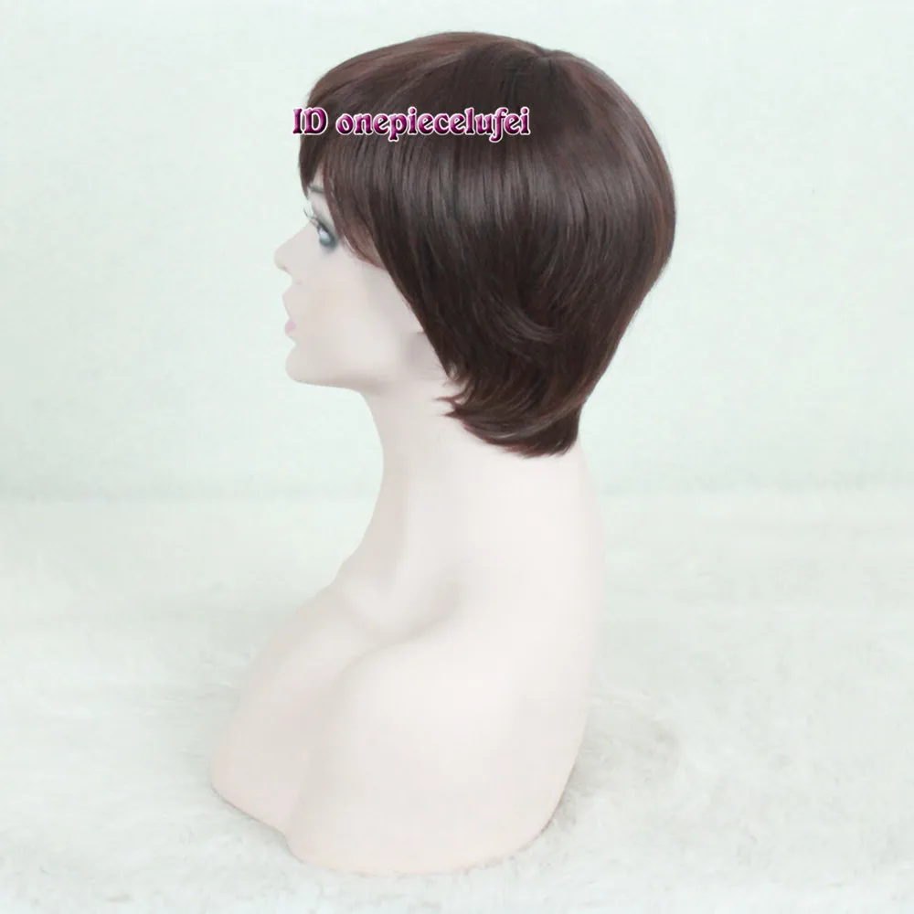 شحن مجاني Megamind روكسان Ritchi بني غامق قصير إمرأة سحر نمط الباروكة تأثيري لمة Cap Cap Communication Wig Ladycap Boot Aliexpress