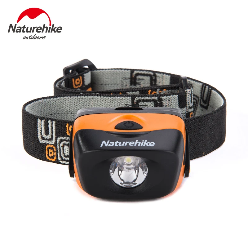 Kopen Naturehike Ultralight Outdoor LED Koplamp Camping Koplamp Waterdicht tent licht 3 * AAA batterij Waterdicht Camping licht lamp