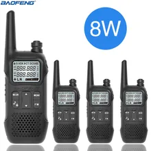 4 шт. Baofeng BF-U9 8 Вт USB быстрая зарядка Walkie Talkie UHF 400-470 МГц радио коммуникатор приемопередатчик