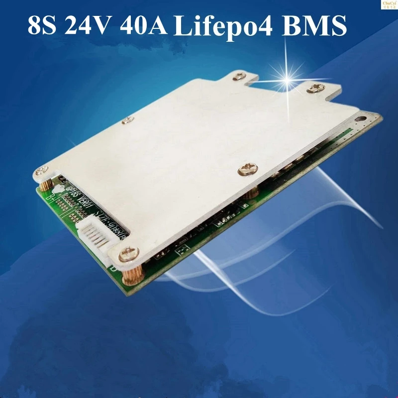 8S 24V 40A Balance Common Same Port Lifepo4 BMS LiFePO4 Battery Pack Bms for Electric Motocycle Bike Lithium | Электроника
