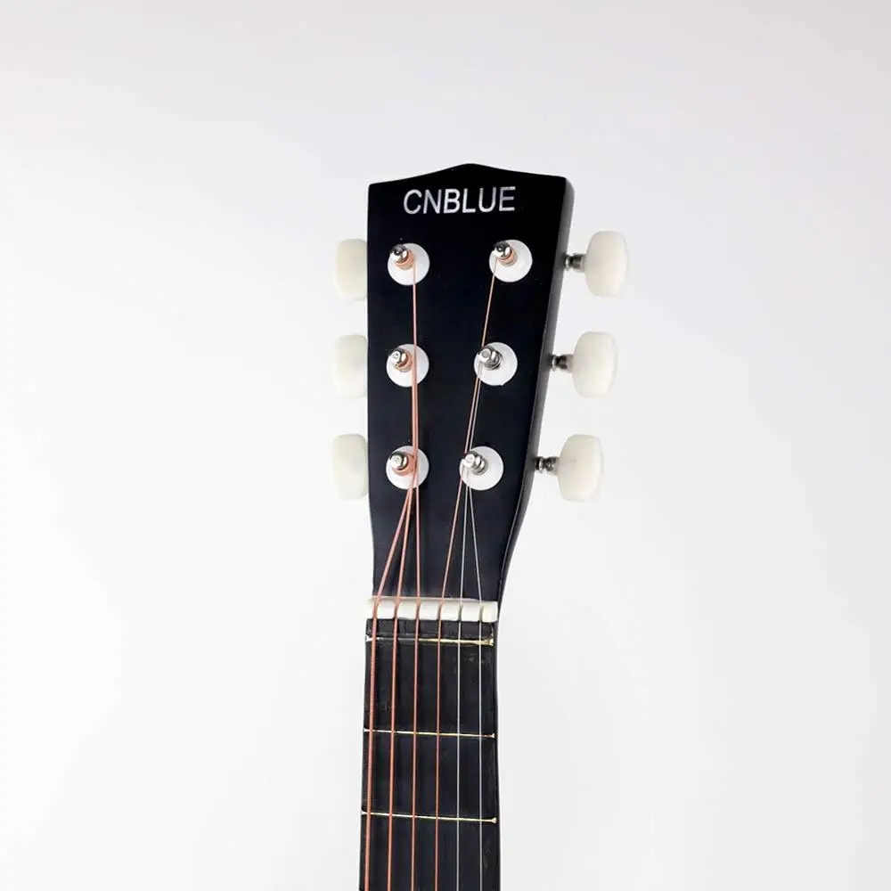 CNBLUE Акустическая гитара для начинающих 30 дюймов 1/2 половинного размера стальные