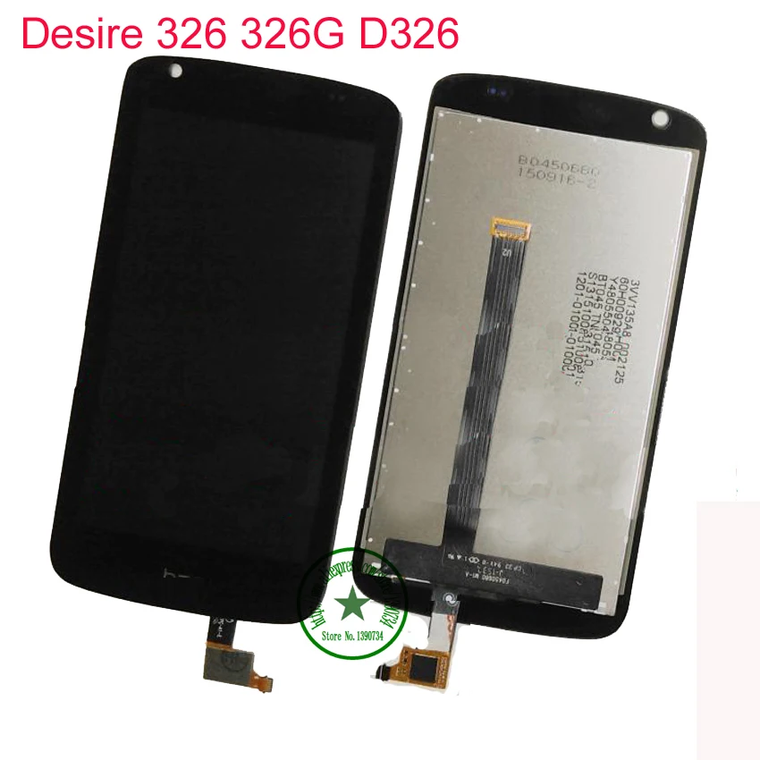 Prix pour En gros NOUVEAU Remplacement Capteur En Verre Panneau Écran Tactile Digitizer LCD Assemblée D'affichage Pour HTC DESIRE 326 326G D326 Pièces Prix pour En gros NOUVEAU Remplacement Capteur En Verre Panneau Écran Tactile Digitizer LCD Assemblée D'affichage Pour HTC DESIRE 326 326G D326 Pièces