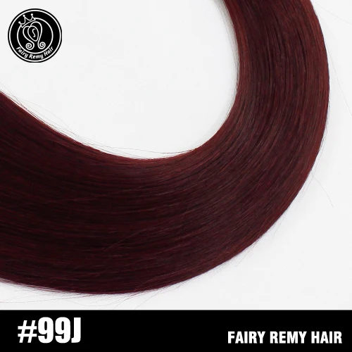 Сказочные волосы remy, 100 г/шт., настоящие европейские Прямые Натуральные кудрявые пучки волос, 16 дюймов, платиновый блонд, волосы Remy для наращивания - Цвет: # 99J