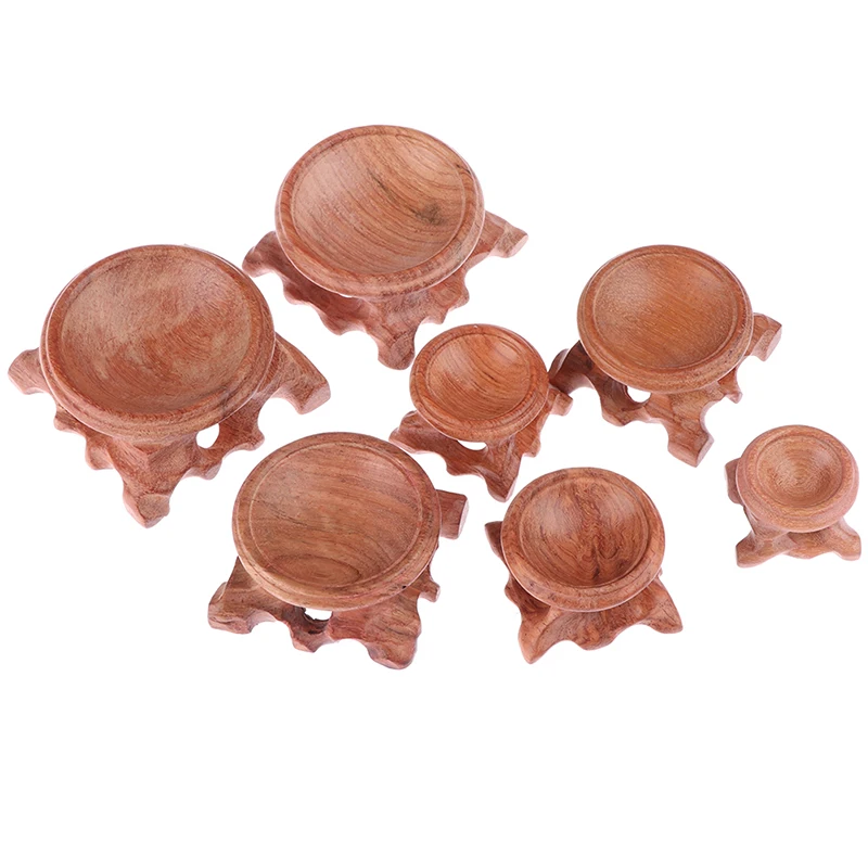 

Durable Acid Branch Wood Display Stand Base For Crystal Ball Sphere Globe Stone Crystal Ball Holder Home Decor
