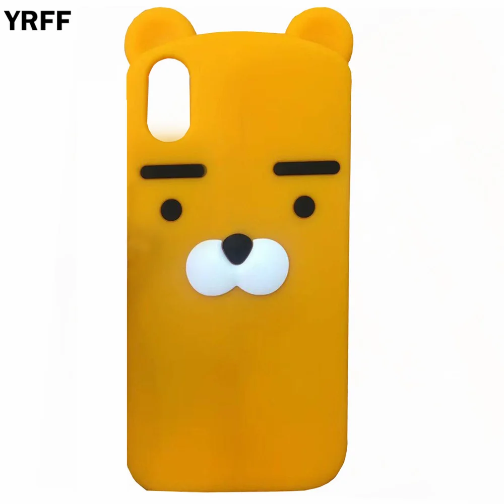 YRFF новый милый 3D мультфильм цвет Лошадь Единорог силиконовый чехол для телефона iphone 6 6s задняя крышка для iphone 6s 6plus