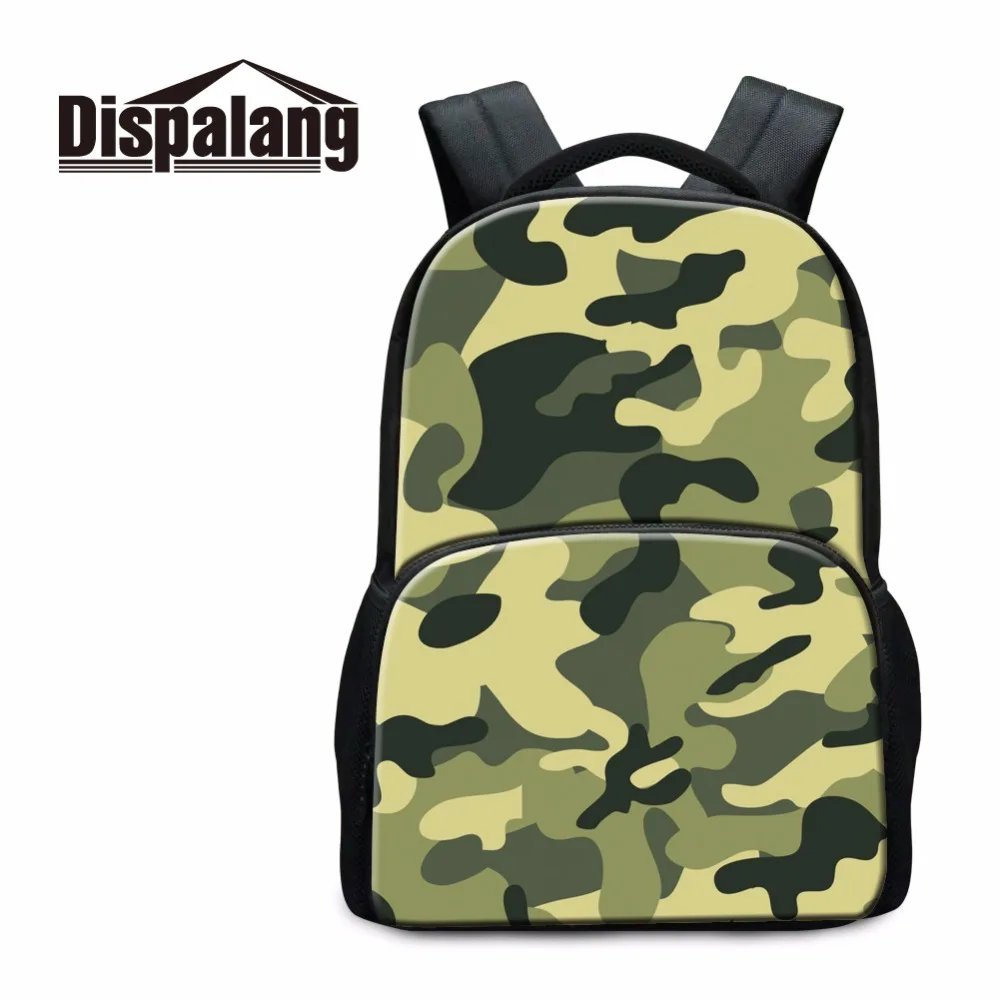 

Dispalang Popular Camo Backpack For Traveling Men's Laptop Shoulder Bag Girls Casual Computer Bag For Laptop 14Inch Male Bagpack