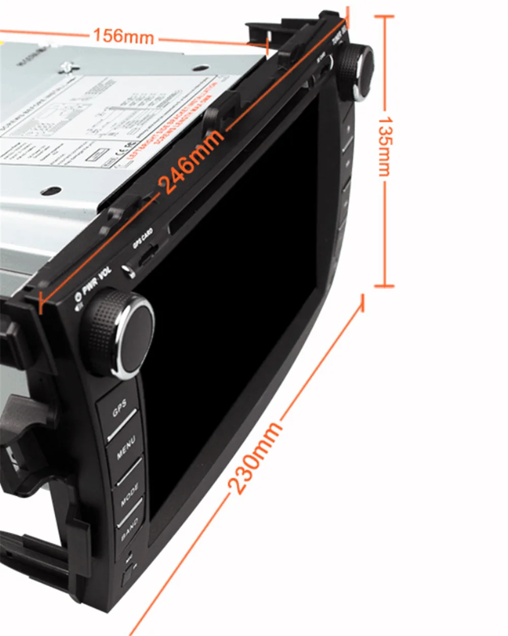 Excellent 2 Din Android 9.1 Car DVD Player Stereo Radio for Toyota Corolla 2007 2008 2009 2010 2011 Car GPS Navigation TPMS WIFI Bluetooth 9