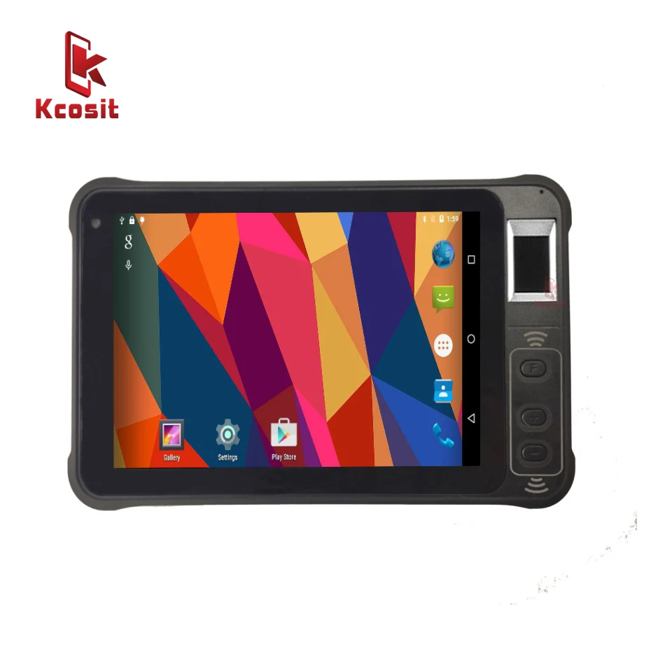 Kcosit KT75 IP67 прочный водонепроницаемый 7 дюймов планшетный ПК Android 8,1 Phablet считыватель отпечатков пальцев дети противоударный gps 4G LTE