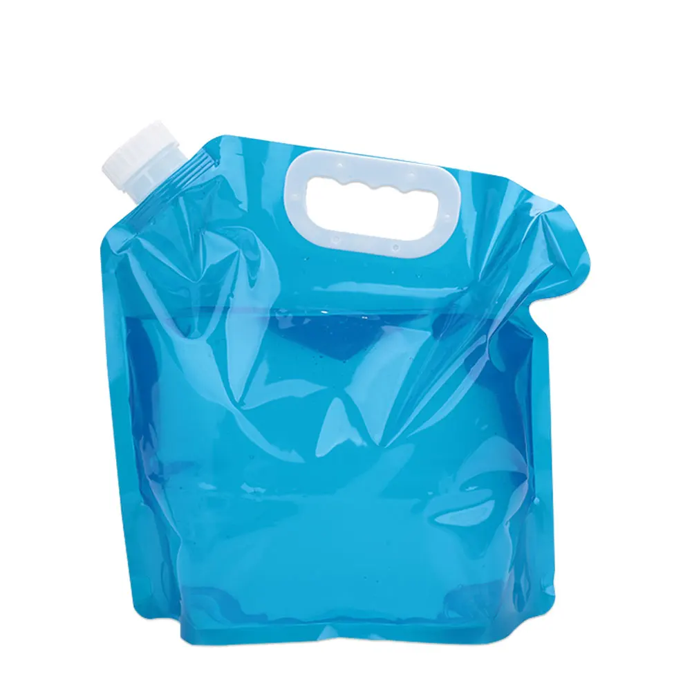 Складная сумка для воды, сумка для хранения воды, для пеших прогулок, переносная сумка для воды, 10л, Защита окружающей среды, портативная - Цвет: 5L