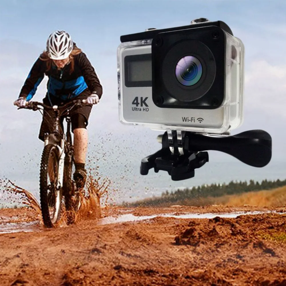 Ultra HD 4K 2.0-inch Touch Screen Waterproof WiFi Remote Control Camera 170 Wide Angle Lens Action Cam