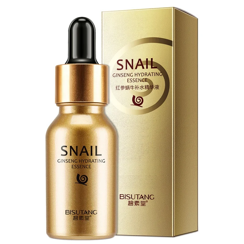 

Snail Extract Serum Face Essence Anti Wrinkle Hyaluronic Acid Anti Aging Collagen Whitening Moisturizing