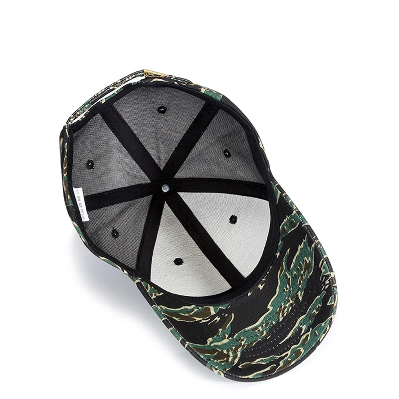 Baseball Cap Men Military Dad Hat Hip Hop Adjustable Snapback Cotton Curved Bill Sports Outdoor Summer Accessory (6)