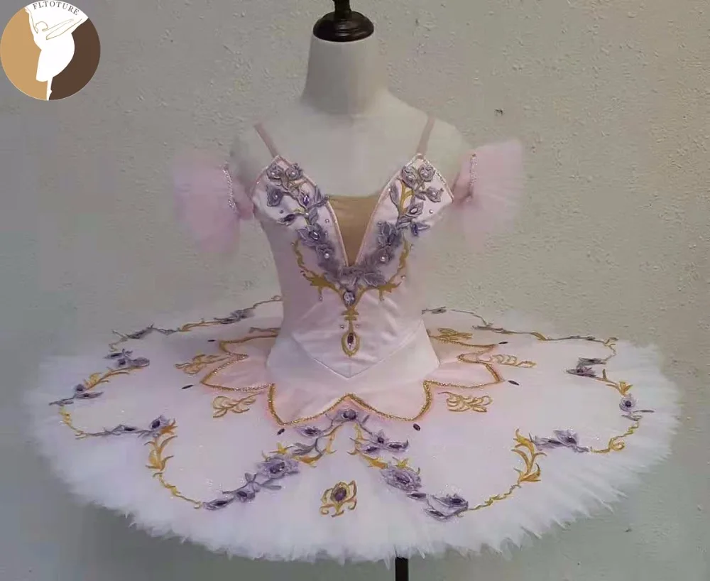 Профессиональная юбка пачка FLTOTURE Классическая плиссированная для балета