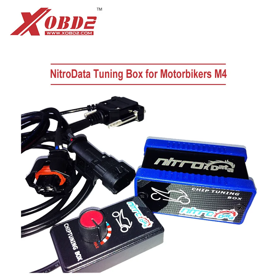 

NitroData Chip Tuning Box for Motorbikers M4 Bikes Power Box M4 for Getting More Power and Torque add 30 Percent
