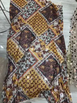 

Latest fashionable L-7354 French tulle embroidery french net lace fabric for party dress