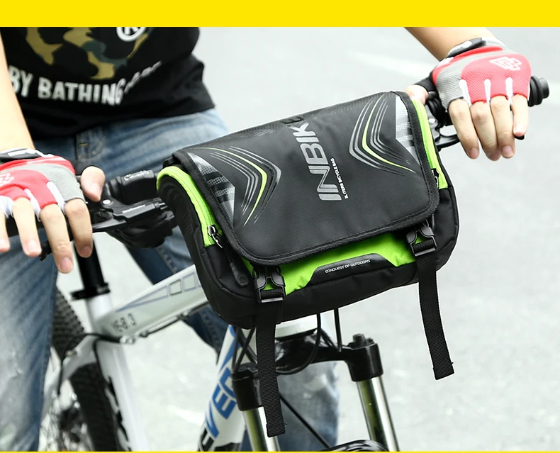 Perfect Waterproof Large Capacity Bicycle Front Bag Bike Handlebar Basket MTB Pannier Frame Tube Cycling Bag 22