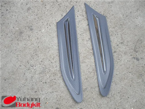 

Front Fender Addons (pair) CF For GT86 BRZ ZN6 Fender Emblem Cover Trim Air Vent (a pair) Carbon Fiber