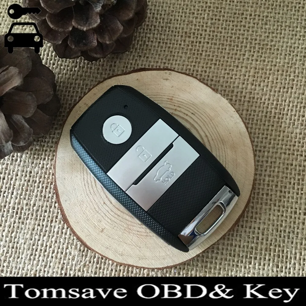 Автомобиль 3 кнопки карта для бесключевого доступа дистанционный ключ 433 МГц с ID46 PCF7952 чип для Kia K5 Рио Sorento, Sportage номер детали 95440-3W600