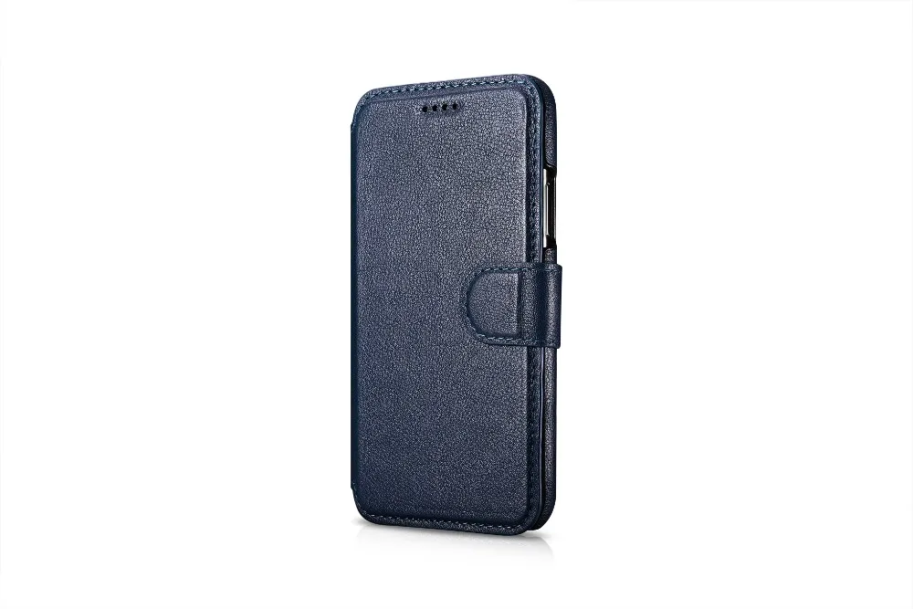 ICARER наппа чехол из натуральной кожи Роскошный кошелек Folio чехол для iPhone XS 2 в 1 Магнитный чехол