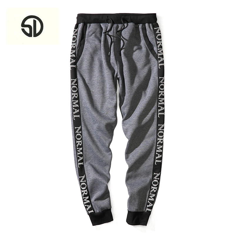 Europe Szie Fitness Cotton Jogger Harem Straight Trousers