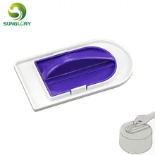 Пластиковый шпатель для торта двойного назначения инструмент для полировки поверхности полировки шпатель инструменты для торта помадка Декор форма для печенья DIY