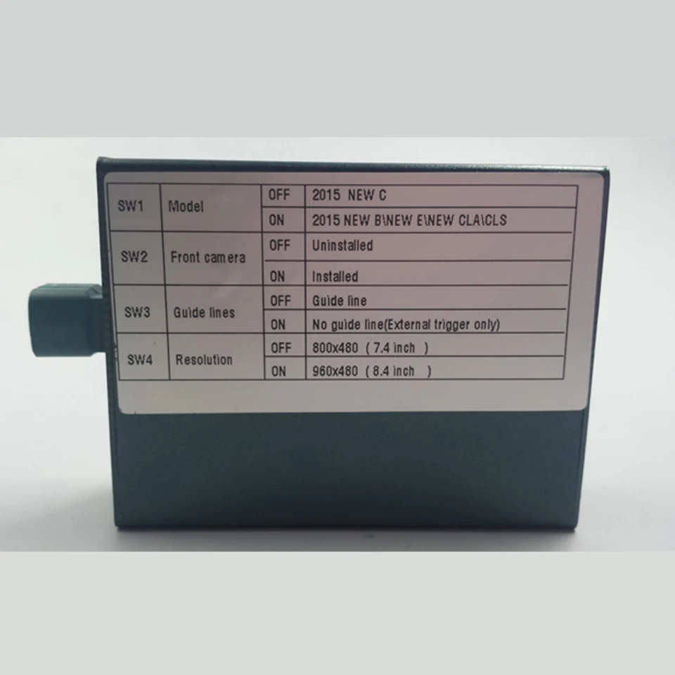 Car Smart Reverse Camera Video Interface For Mercedes A180 With Intelligent Dynamic Trajectory Parking Line