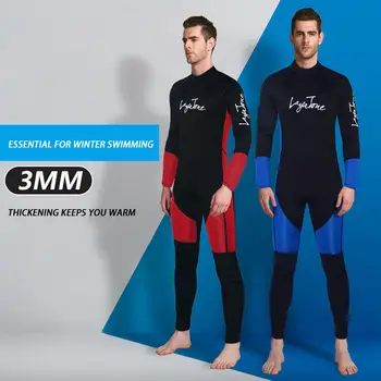

New arrive MEN WetSuit 3MM Full Body suit Super stretch Diving Suit Swim Surf Snorkeling professional Spearfishing Water