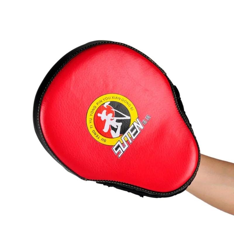 

2017 New PU Leather Training Equipment Punching Kicking Pad Curved Target MMA Boxing Curved Punch Pad Taekwondo Target